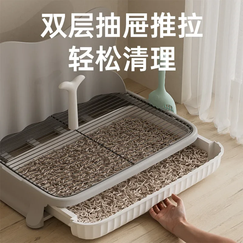 Small Medium Large Dog Iron Net Pet Toilet Supplies Anti-Excrement Bedpan Urinal Wholesale Generation Cat Litter Box Accessories