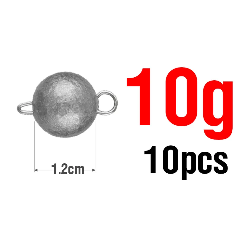 3g-21g Angelblei-Kopfblei, Angelgewichte, Schnellwechsel-Cheburashka-Bleigewichte für Jig- und Softbait-Zubehör