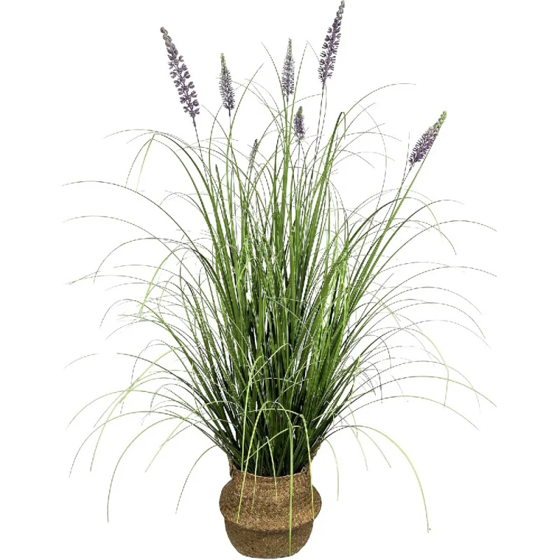 

Artificial Plant 47in(1pack) Tall Artificial Lavender ,Faux Plants Indoor Home Decorative