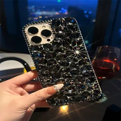 Luxury Glitter Diamond Rhinestone Bling Phone Case, Cover for Samsung S23, S22, S26, S25, S24 Plus, Ultra Fe, Note 20, Note 10