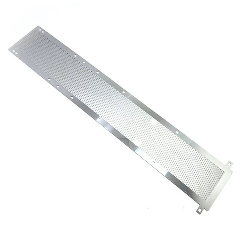 Metal Simulation Skid Plate Cover Plate for 1/14 Tamiya RC Truck Trailer Tipper King Hauler 56344 56301 Car Diy Parts