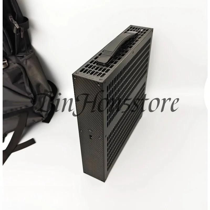 S59 S60 Tiled ITX Mini Portable 6L Small Case, SFX Power Supply, Three-fan Graphics Card