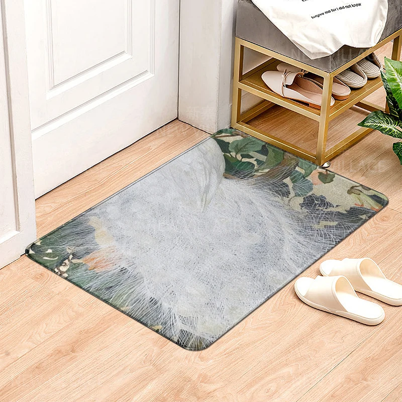 House entrance carpet Home Natural and Animal Styles doormat Room Bath mat Foot mat bath non-slip Kitchen water absorption mat