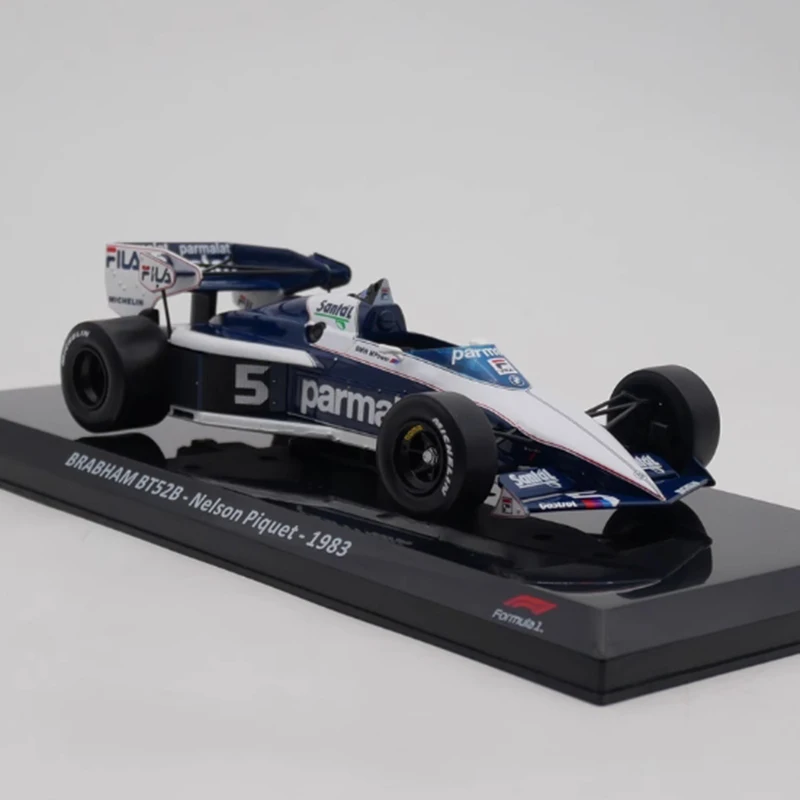 IXO 1:24 scale BRABHAM BT52B Nelson Piquet 1983  Alloy Car Model Adult Souvenir Classic Static Display Collectible Toy Gift