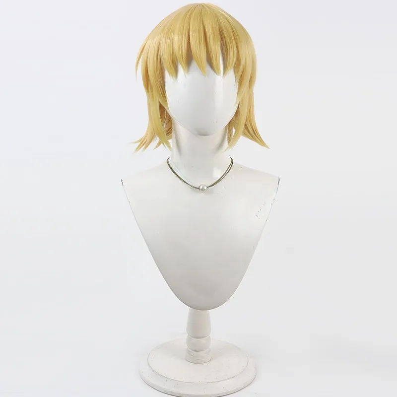 Game Cagalli Yula Athha Cos Cosplay Wig Halloween Carnival Party Prop Synthetic Hair Heat Resistant Fiber + Wig Cap