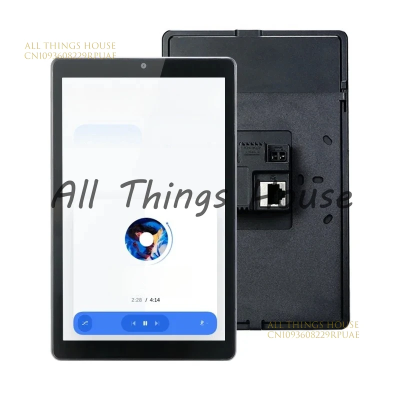 

RJ45 wireless 8-inch embedded industrial Android tablet computer, supporting 86 specification wall-mounted box, smart home panel