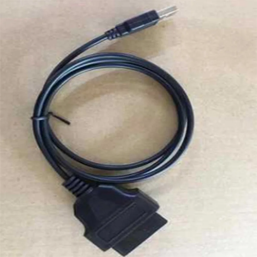 1M OBD2 16pin kobieta na kabel USB komputer podróży Obd konwersja złącze adaptera Auto skaner GPS 16 pin Port konwerter zasilania