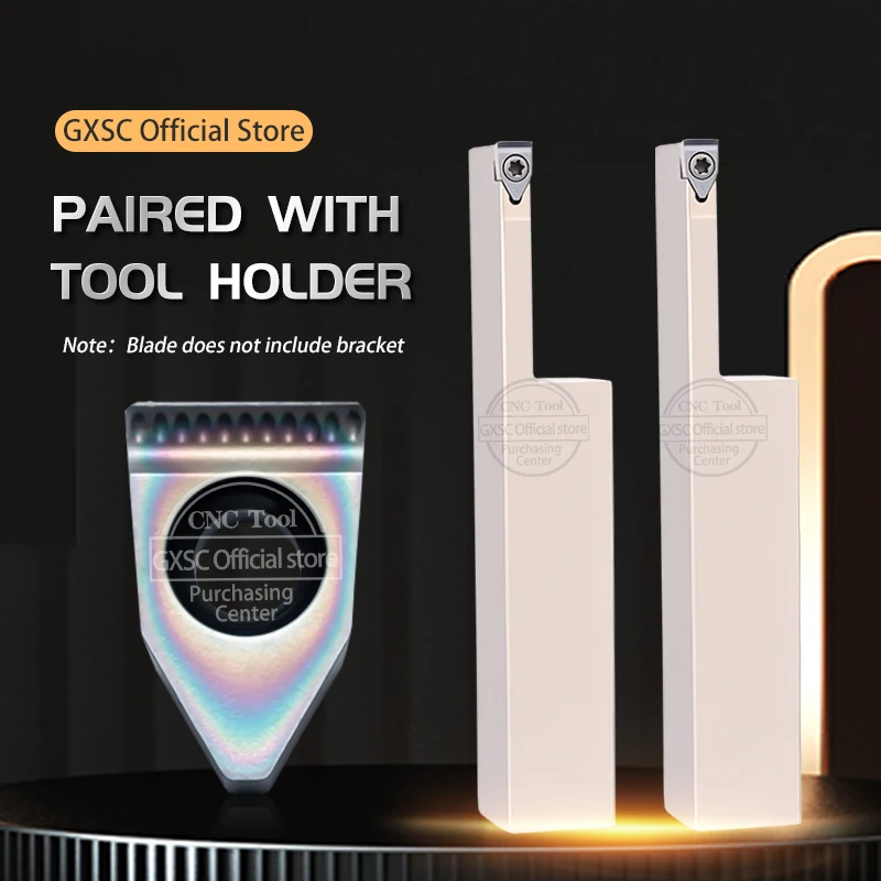 Серия FD 08-R0.6 10-R0.6 12-R1.0 14-R1.0 Высококачественный токарный станок с числовым программным управлением Твердосплавные вставки Лезвие для обработки канавок Режущие инструменты Часть