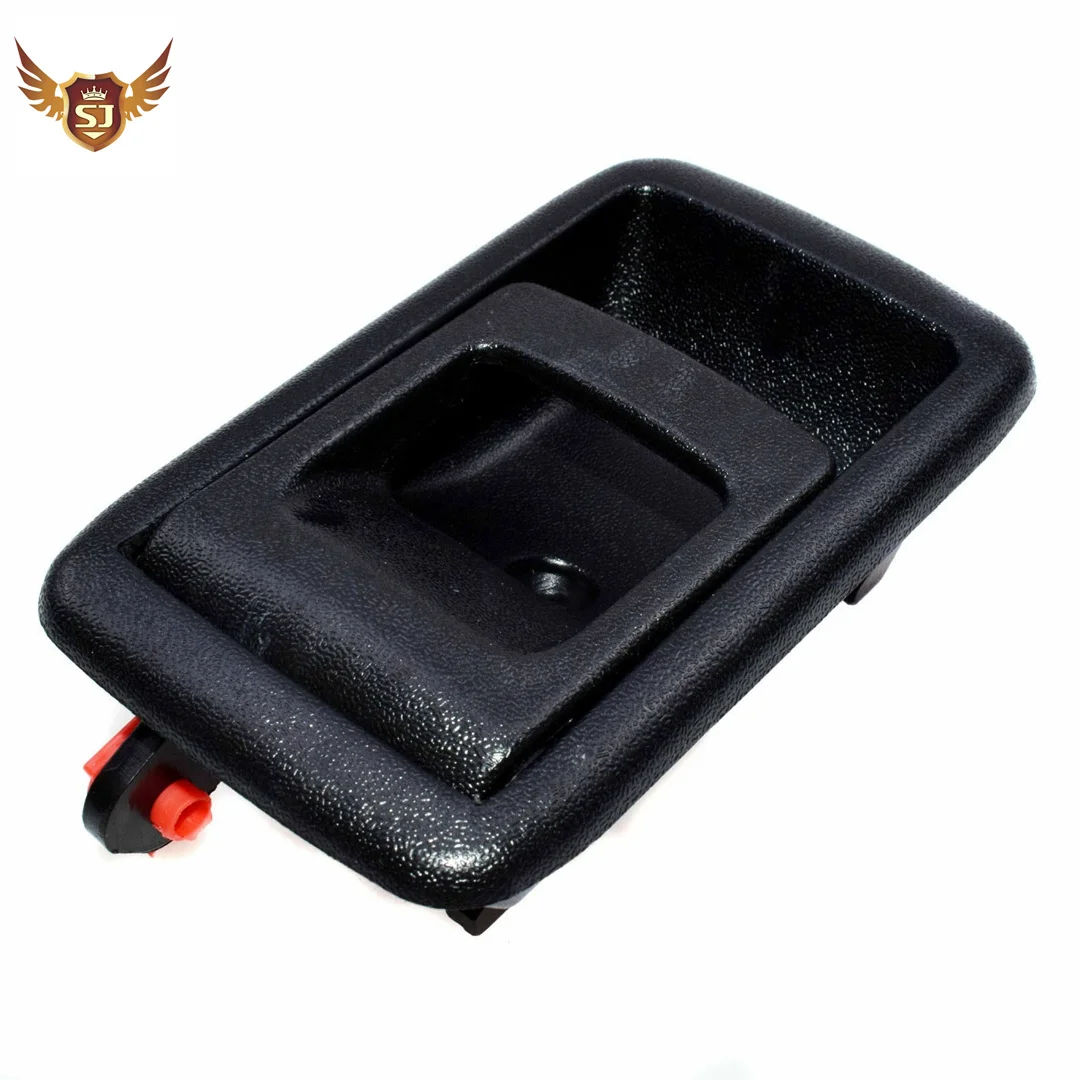 2pcs Interior Door Handle for Toyota, TACOMA 2001 2002 2003 2004, Brown and Black