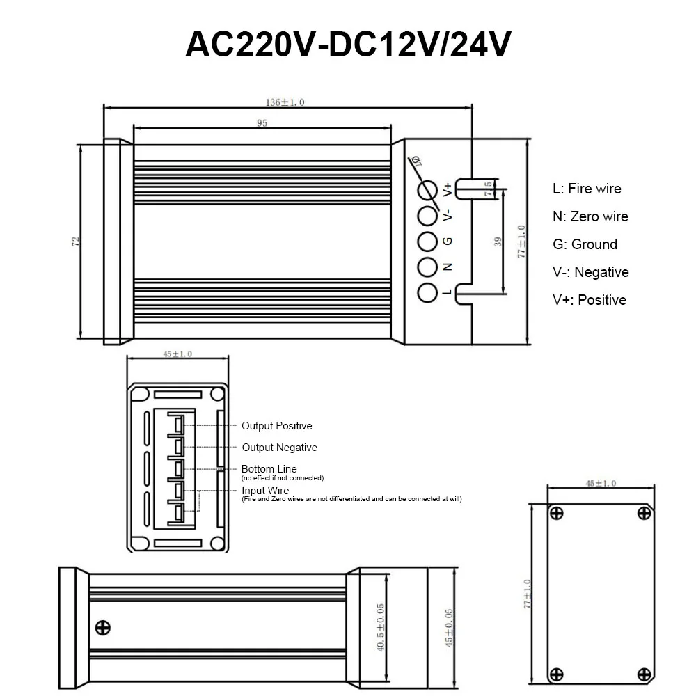 Imagem -03 - Smart Power ac para dc Converter 200w 12v 24v