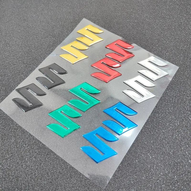 

For Suzuki Logo 3D Car Motorcycle Sticker Decal Tank Emblem Silver Gold Badge