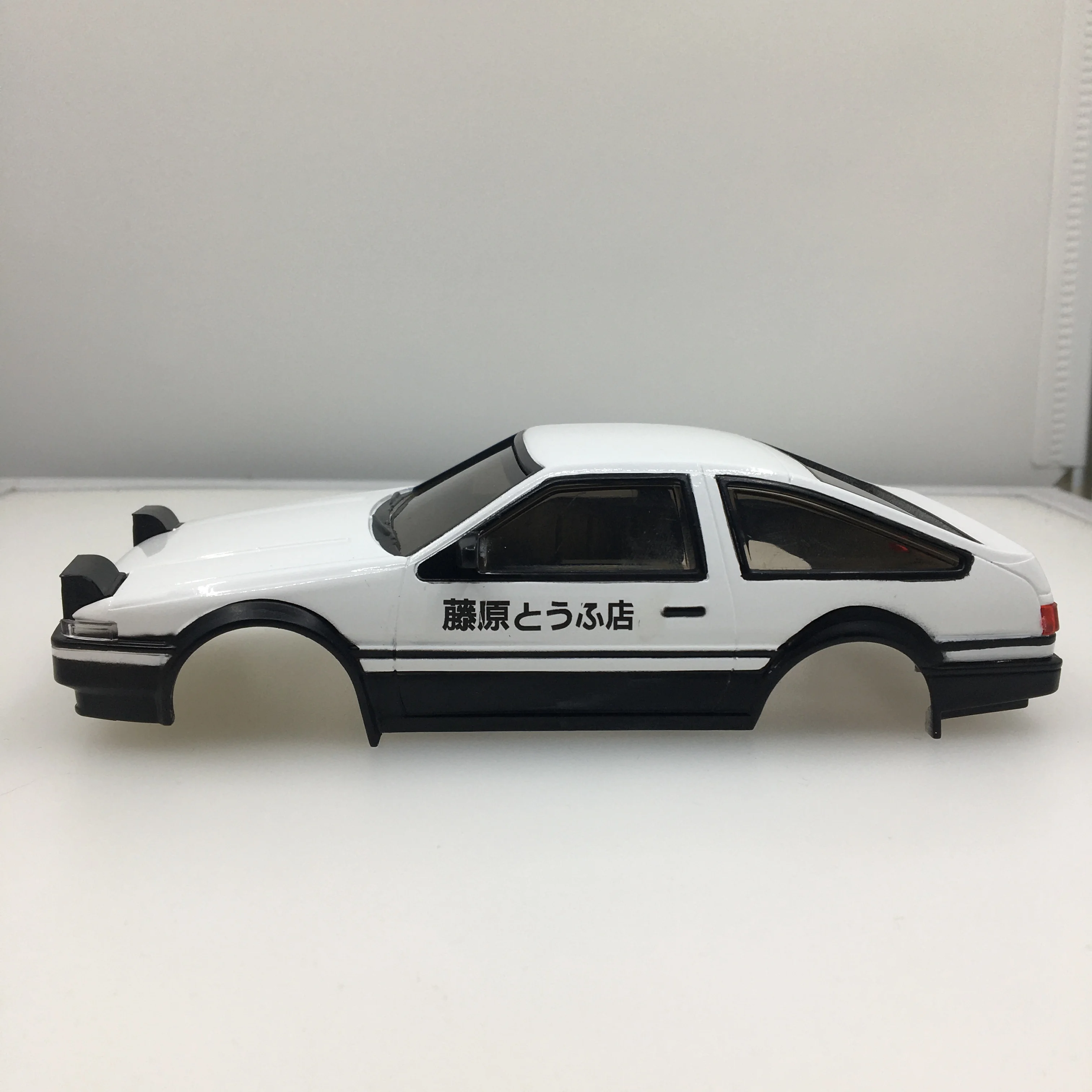 Plastik ABS początkowa D AE86 obudowa samochodu obudowa nadwozia 90mm rozstaw osi dla samochodu RC mini-q HGD1 DRZ Kyosho mini-z