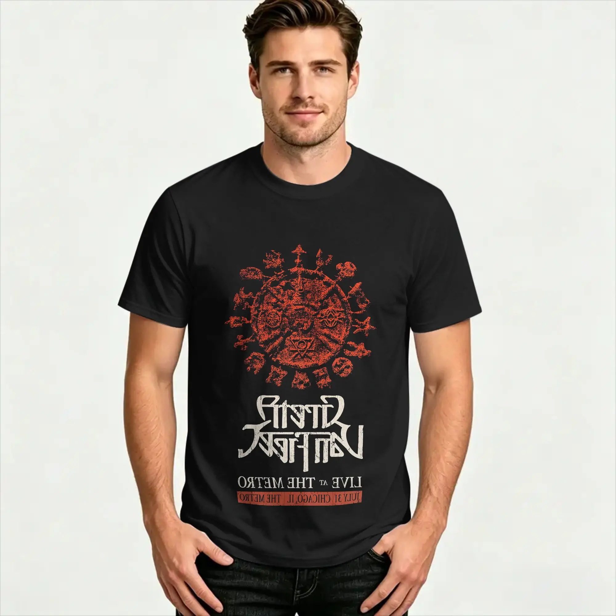 Greta Van Fleet Into The Beginning Tour T-Shirts Hipster  Summer Tee Shirt Street Style 100 Cotton Clothes Plus Size