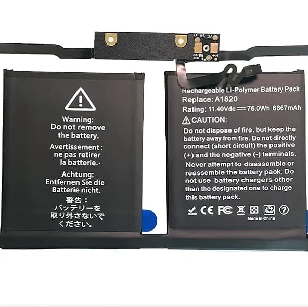 A1820 Laptop Batterij Voor APPLE MACBOOK PRO 15 "A1707 2016 2017 Jaar 76WH 11.4V 6667mAh