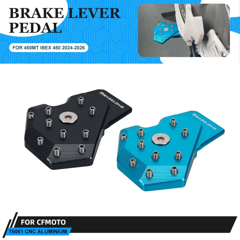 

FOR CFMOTO 450MT 2024-2025-2026 Ibex450 Motorcycle Rear Brake Lever Pedal Extender Foot Enlarge Extension Ibex 450MT Accessories