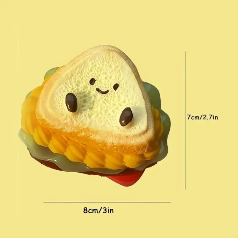 6 Lớp Bóp Bánh Sandwich Giảm Căng Thẳng Đồ Chơi Cho Cảm Giác Chơi Thức Ăn Chậm Bóp Đồ Chơi Cho Văn Phòng Giải Trí 15UB