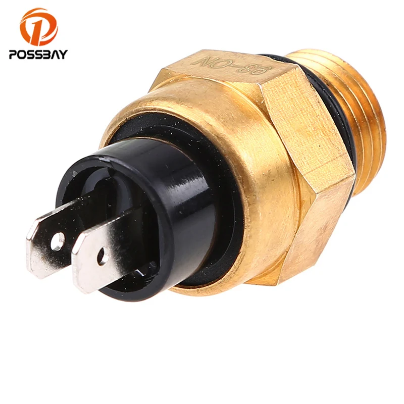 POSSBAY M16/16mm Motorcycle Radiator Cooling Fan Thermo Switch Sensor for Benelli Cafe Racer Motocross Accessories