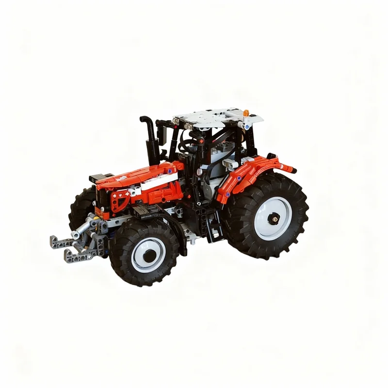 

NEW 551PCS MOC Technology Massey Ferguson Tractor Bodywork Model DIY Creative Assembly BricksDisplay Birthday Gift Collectible