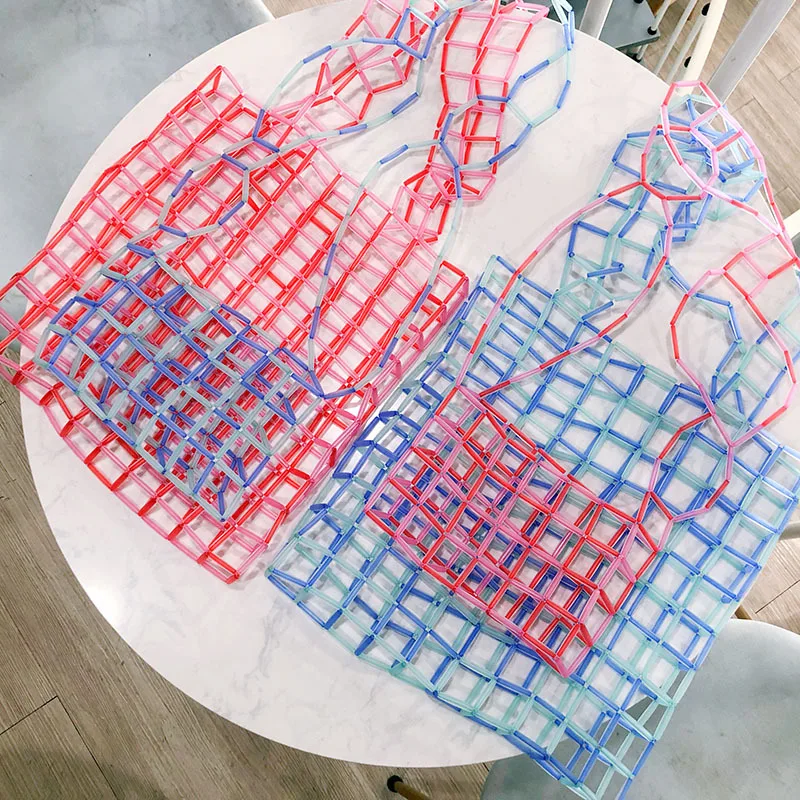 

Индивидуальные плетеные акриловые дизайнерские женские сумки ручной работы, новые простые повседневные вместительные летние сумки на плечо