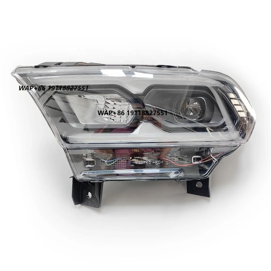 Custom 68433783AE Headlight Assembly Left for 2021-2024 Dodge Durango Headlamp