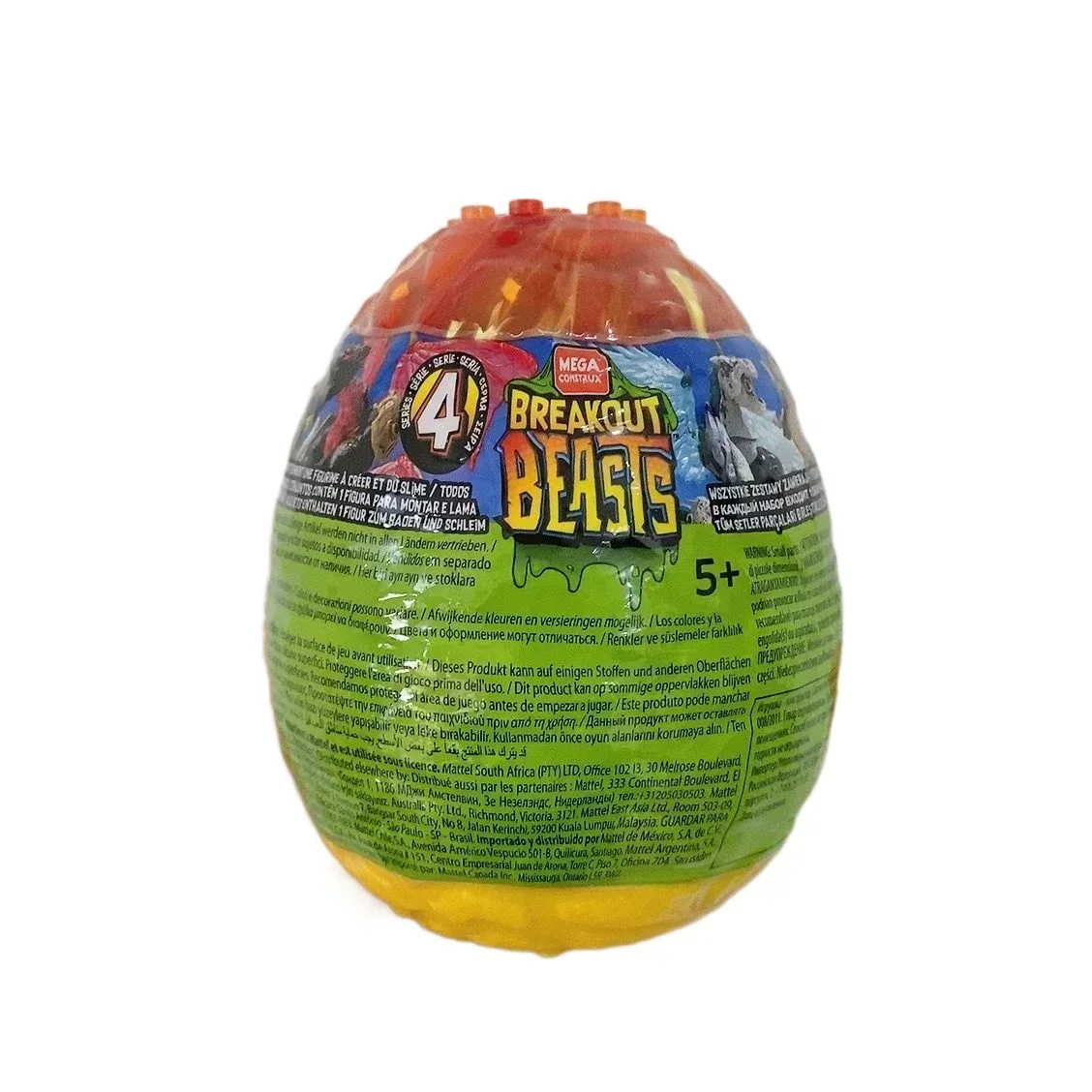 Slim GJK05 Meigao Beast Twist Egg Blind Box GCK31 Burst Dinosaur Egg Montaż zabawek z klocków