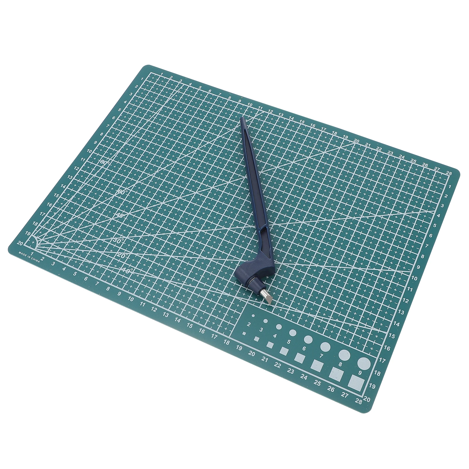 

1 Set Craft Cutting Tool 360 Degree Rotating Paper Cutting Knives Long Handle Anti-Rust Steel For Scrapbook Artwork