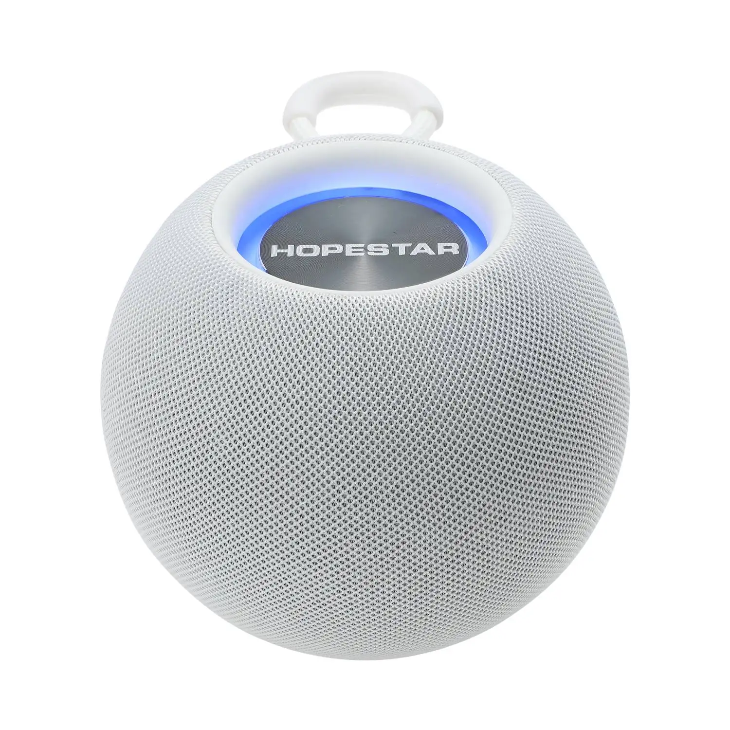 HOPESTAR Speaker Portable Suitable Bluetooth Speaker Mini Smart Speaker Bluetooth 5.0 Speaker for Hotel Office,White