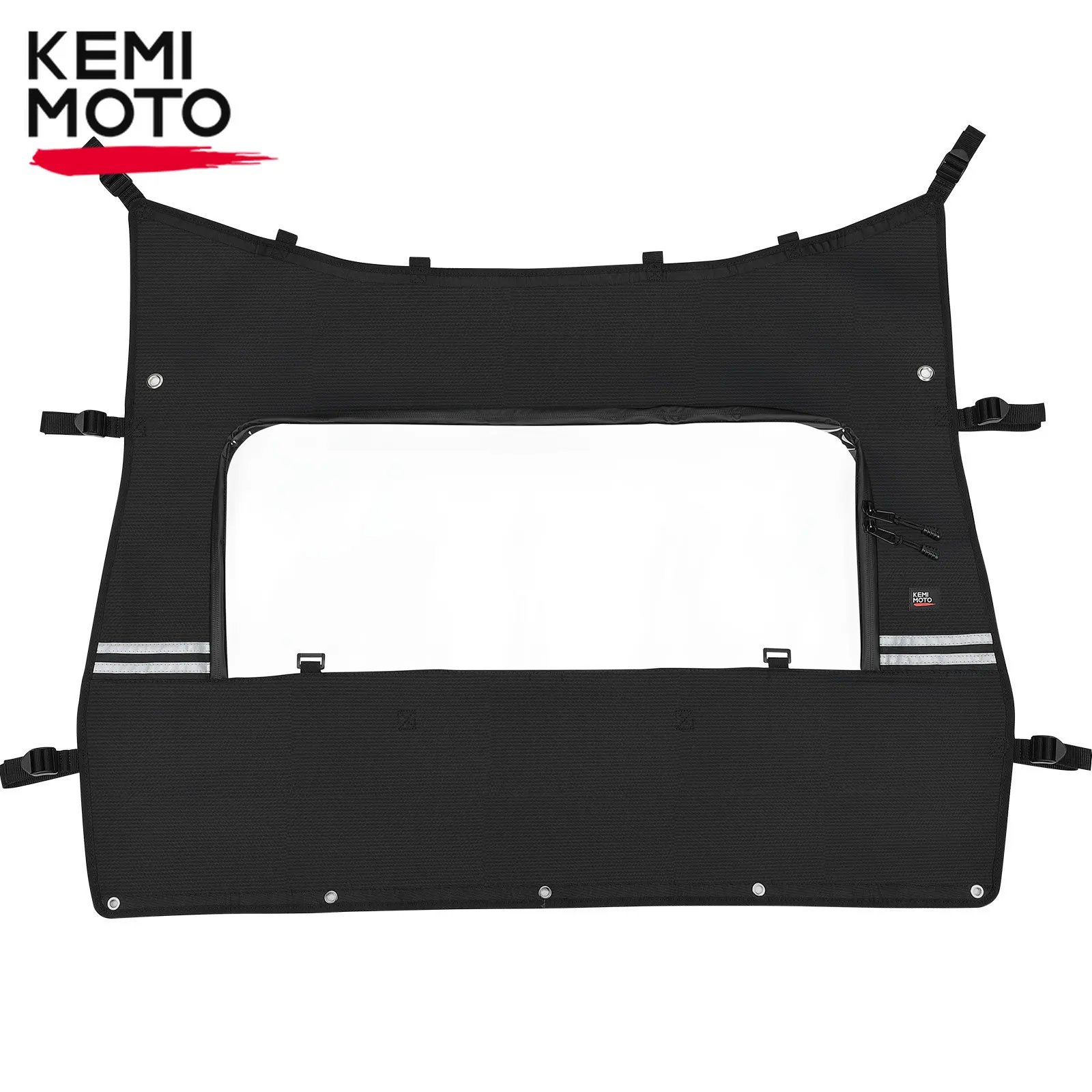 

For Cfmoto for CF MOTO ZFORCE 500 800 800s 1000 1000s UTV KEMIMOTO Fabric Rear Windshield w/ Open Window