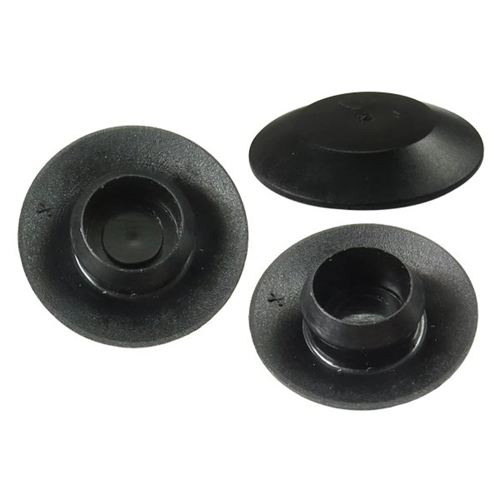 100PCS Car Door Rubber Plug Universal PVC Mount Black Rubber Body Sheet Metal Hole Plugs Acesssories