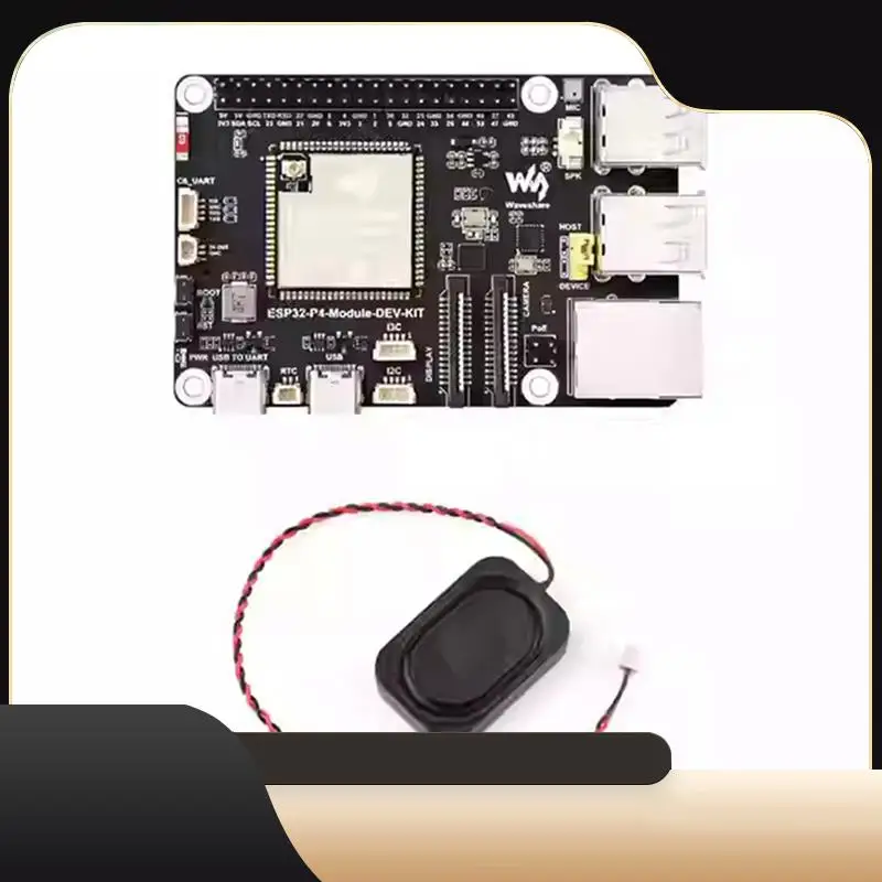 

Waveshare RISC-V Dual-Core ESP32-P4-Module Development Board With Wi-Fi6/BLE And RJ45 100M Ethernet Connectivity-T44C