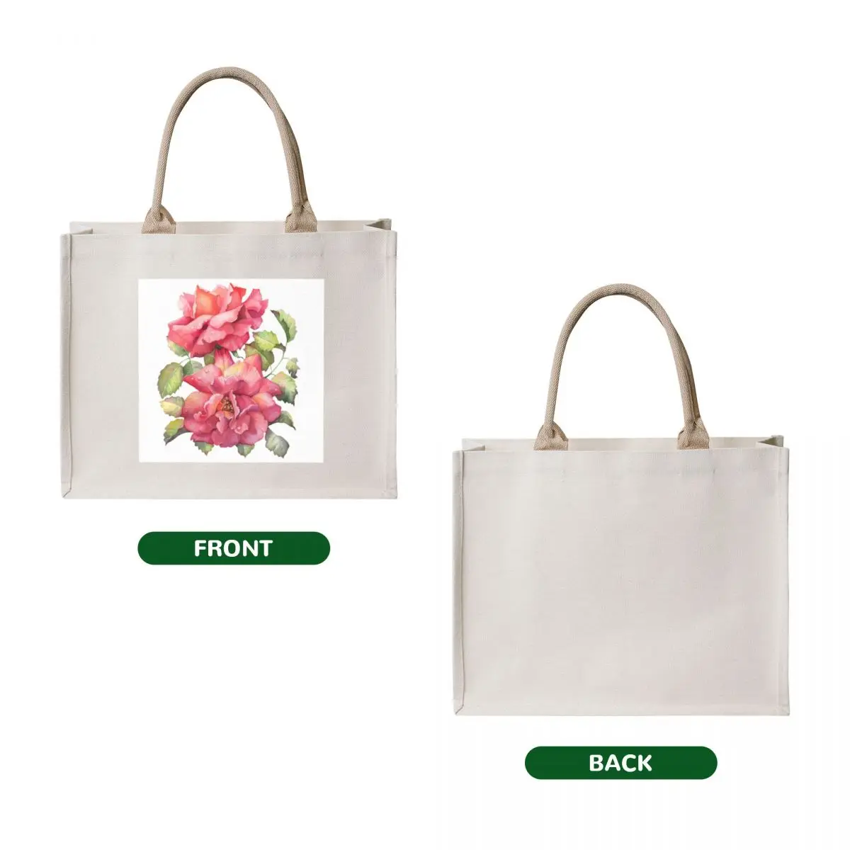 Coral Roses in Bloom Tote Bag shopper bag women Candy bags tote bag custom Large bags for women