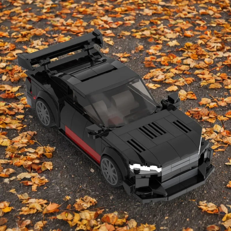 

274PCS MOC Speed Champion Fordses Mustangs Code Red Educational DIY Building Blocks Toy for Kids Birthday Christmas Gift