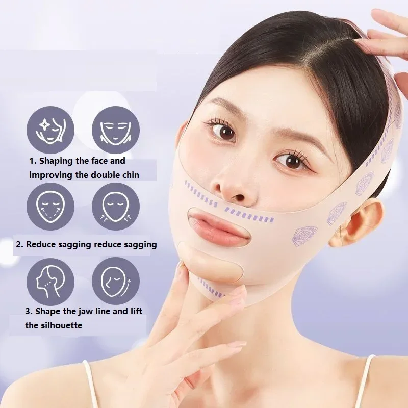 Double Chin Face Sheath Masque Double Menton Face Bandage Slimming Double Chin Mask Lifting Band Lifting Visage