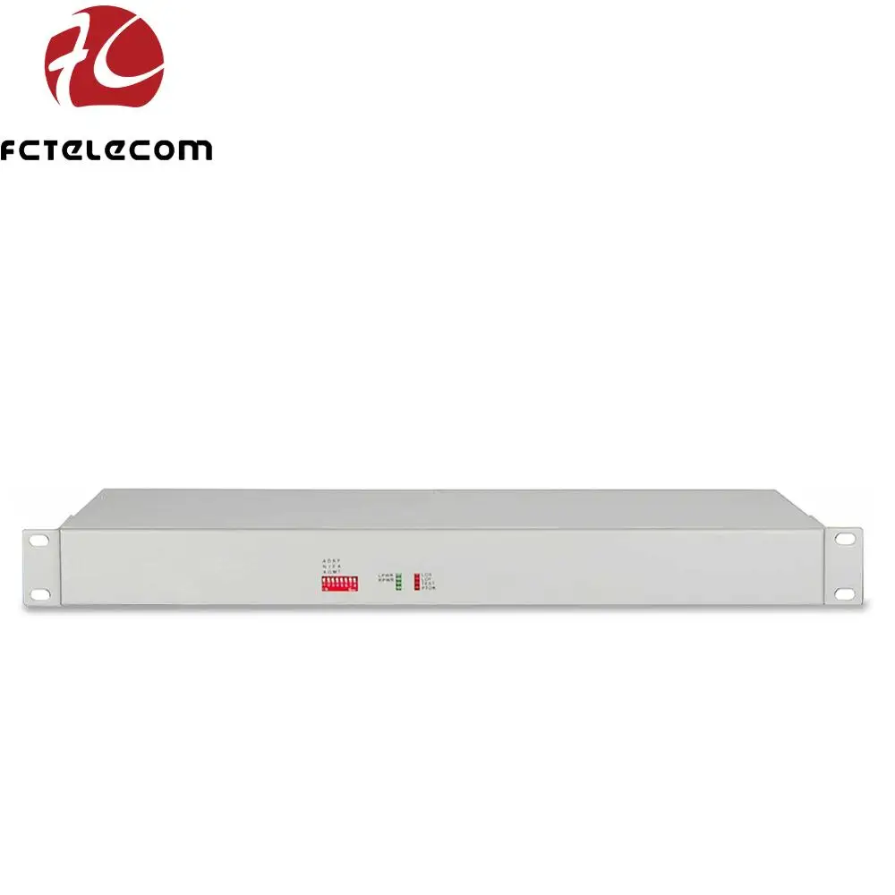 

19-дюймовый 1U-тип 31-канальный последовательный преобразователь RS232 RS422 RS485 в E1