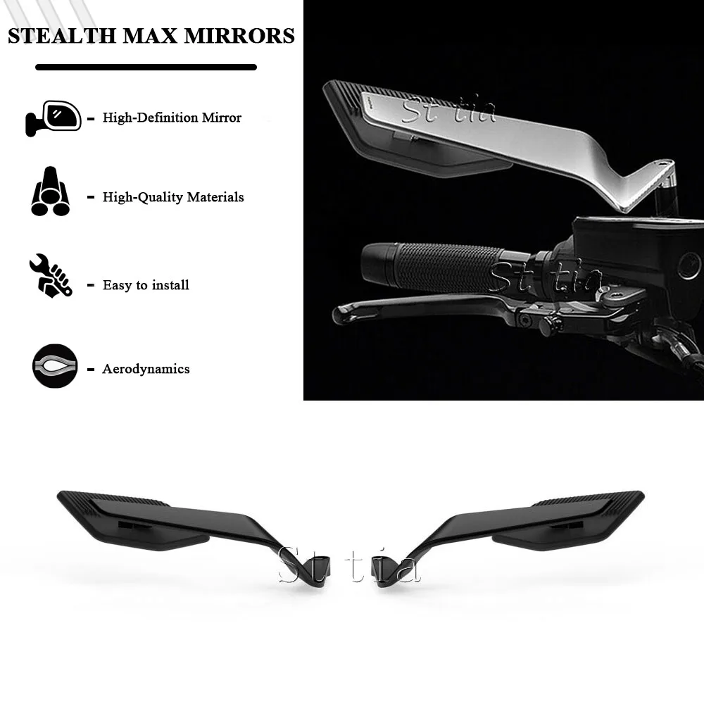 

Для Ducati XDIAVEL X Diavel 1262 S Dark 2021-2025 DIAVEL 1260 S 2019-2025 зеркала заднего вида для мотоцикла HD Vision боковое зеркало