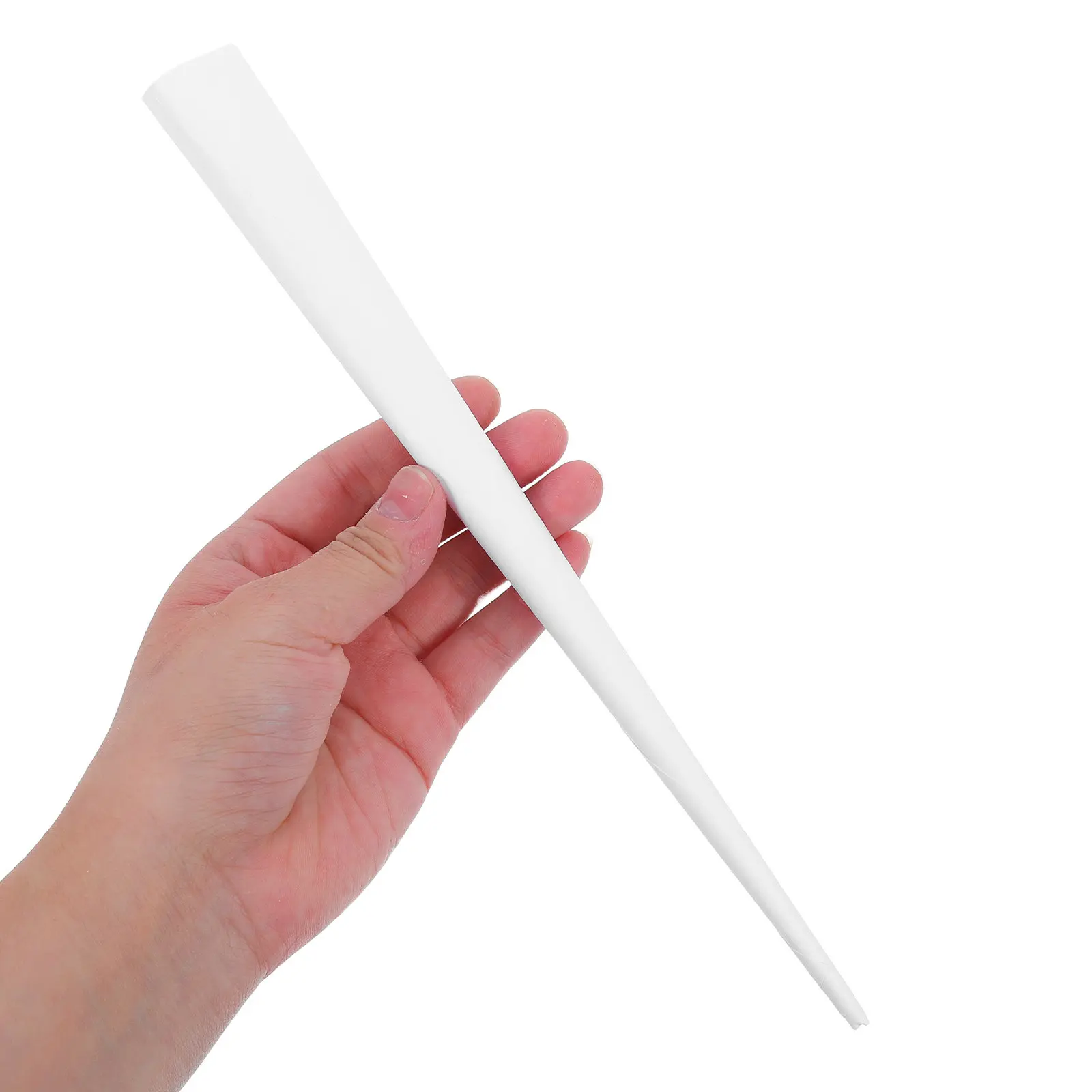 20 Palitos de Papel para Algodón de Azúcar, Soporte Premium Blanco para Conos de Dulces, para Fiestas de Cumpleaños, Bodas, Suministros Festivos, Elaboración de Golosinas