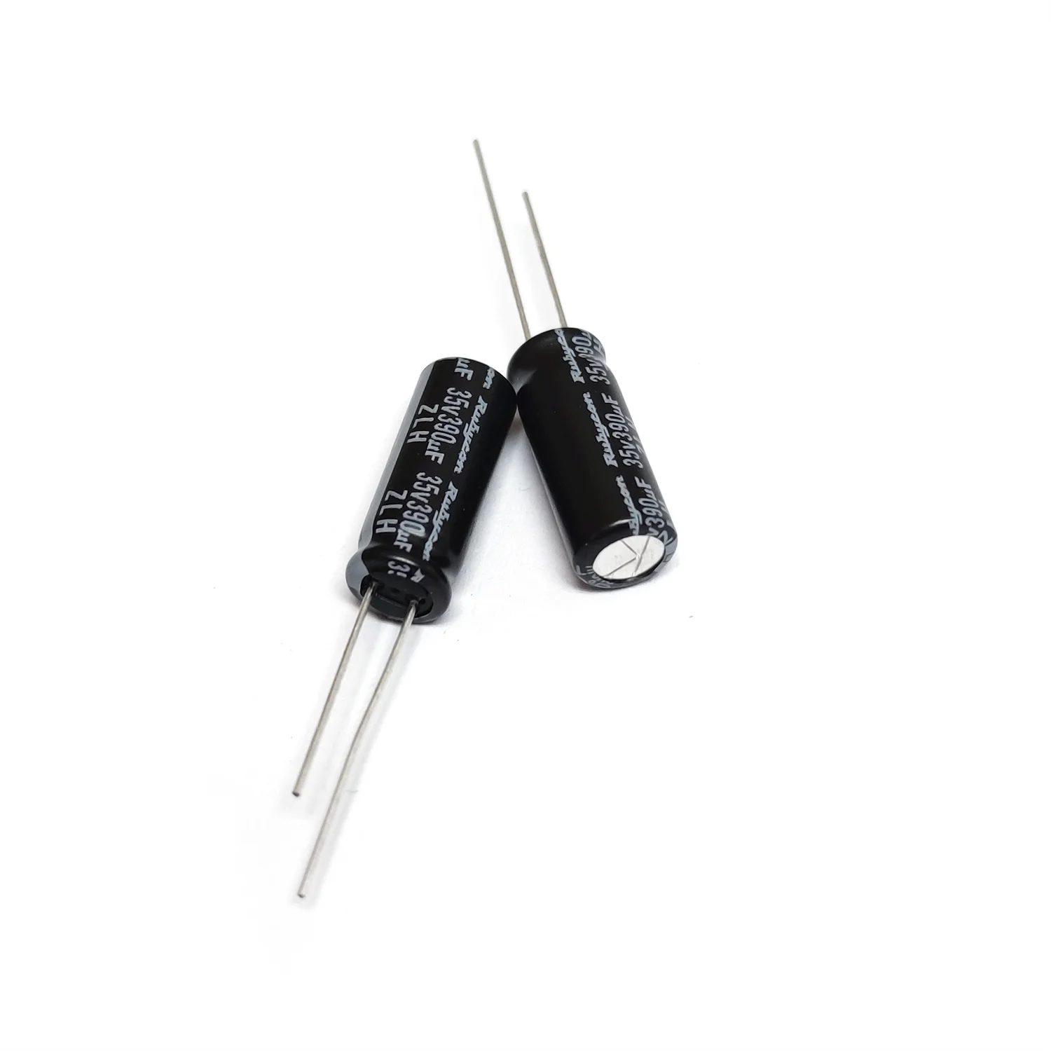 200 PCS 35V390UF ZLH 8X20 RUBYCON Longa Vida Novo Capacitor Eletrolítico de Baixa Impedância