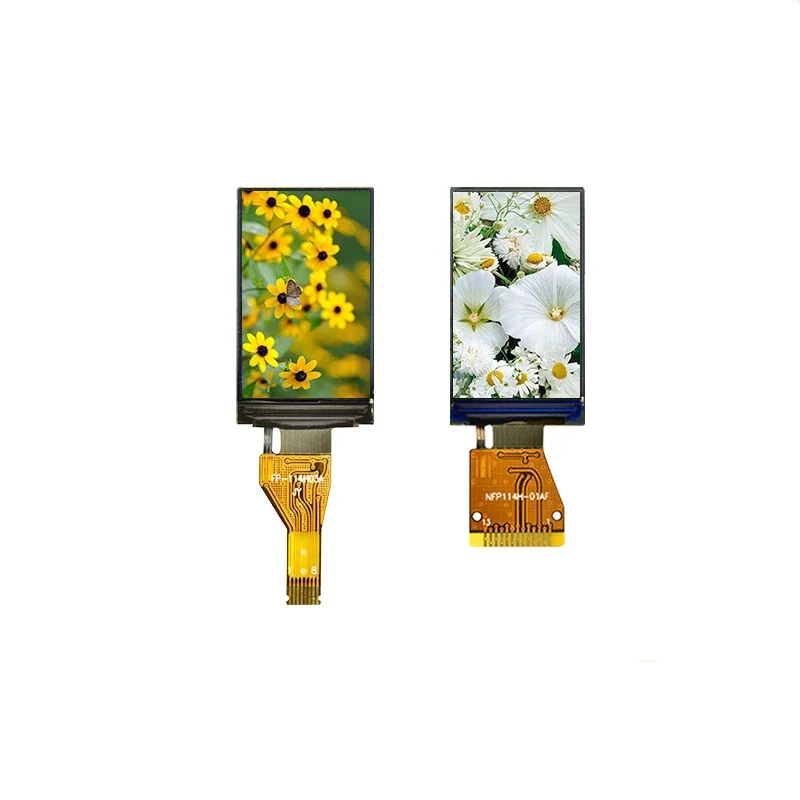 Layar LCD TFT 1,14 Inci Layar IPS Resolusi 135*240 Driver ST7789V 13Pin/8Pin