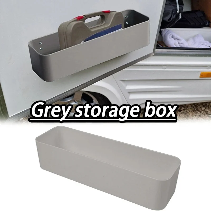 2PCS Caravan Camper Van Storage Pocket Boxes For Tool Storage Van Racking Ratchet Strap Universal Fit