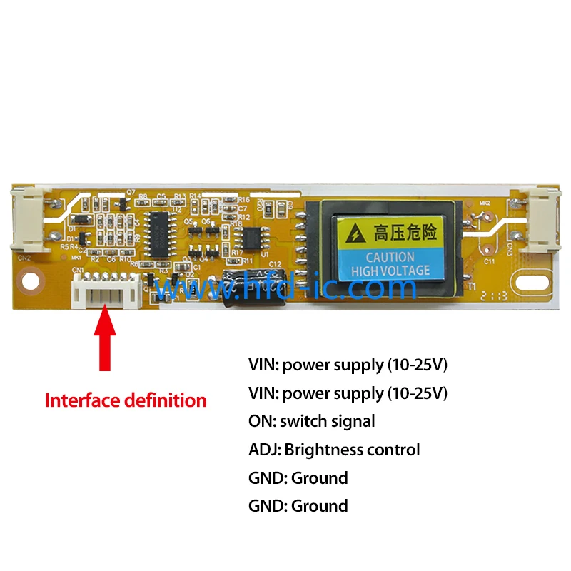 AVT-1502 big port led lcd backlight inverter board led universal constant cuurent for PC monitor CCFL 10-28V 2 lamps avt1502