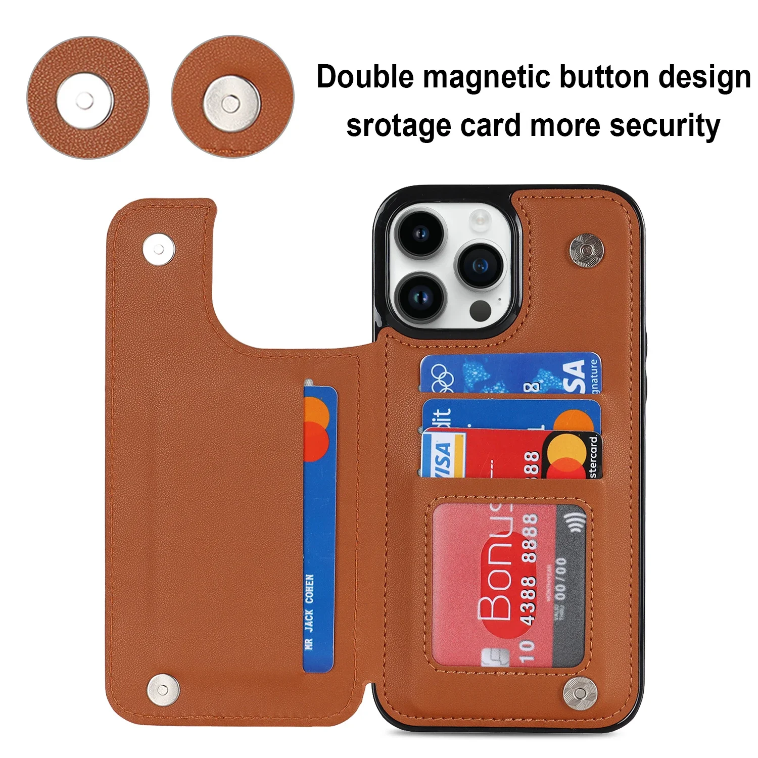 Leather Rhombic Grid Pattern Cover for For IPhone 16 15 14 13 12 Mini 11 Pro Max XR 7 8 Plus Card Slots Holder Purse Phone Case