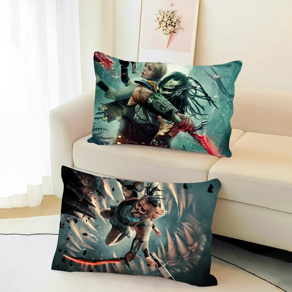 المفترس Badlands 2025 غطاء الوسادة أغطية مستطيلة الزخرفية أكياسها طويلة أريكة مقعد غرفة نوم كرسي السيارة غرفة المعيشة