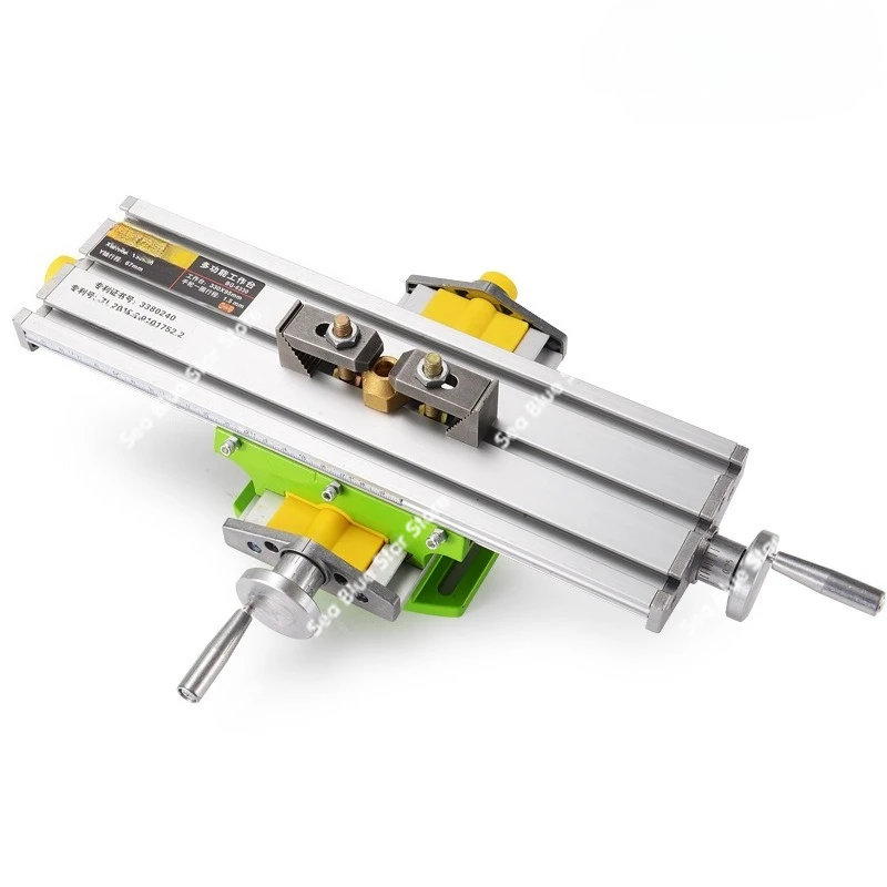 Cross Slide High Precision Multifunctional Cross Workbench Mini Micro Workbench Electric Drill Bracket, Tool