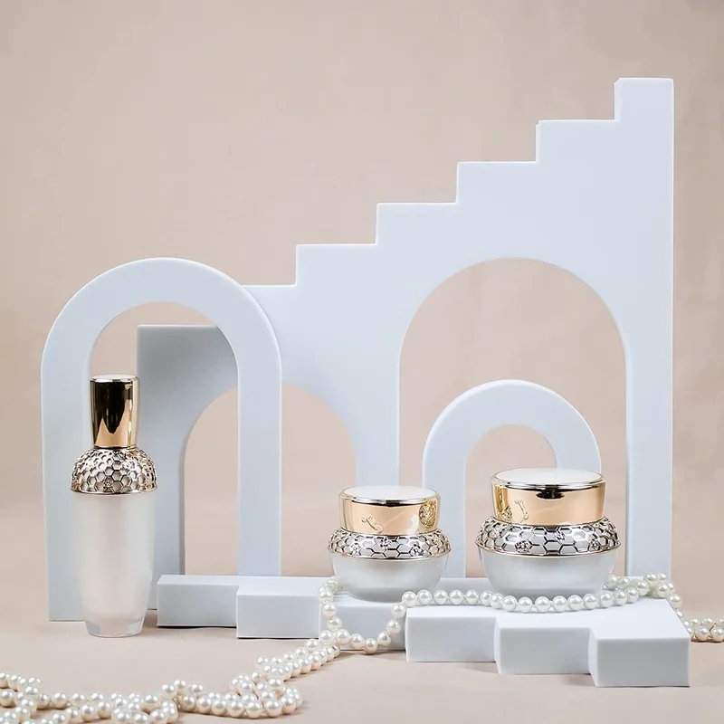 قوس سلم مزيج التصوير خلفية الدعائم هندسية مكعب التقاط الصور مجموعة خلفية Posing الحلي