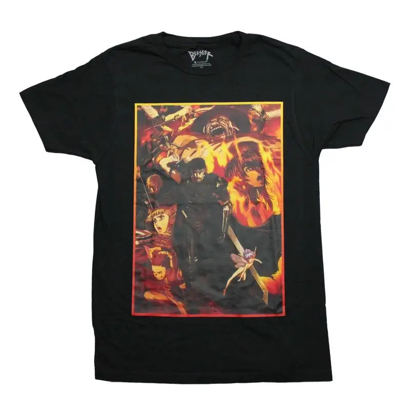 Berserk Fiery Group Portrait T-Shirt