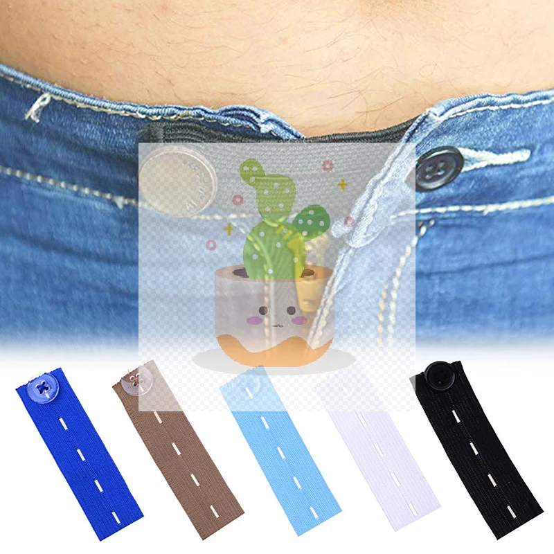 

5 шт., удлинитель брюк, пояс унисекс, узкие брюки, джинсы, юбки, крючки на пуговицах для беременных, швейные принадлежности «сделай сам»