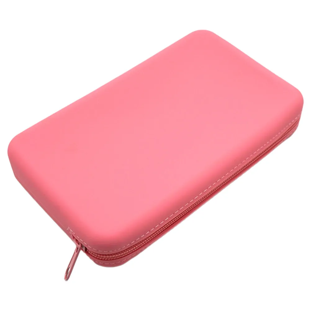 

Silicone Makeup Brush Bag Small Portable Travel Makeup Storage Pouch Zipper Toiletry Organizer for Women Toiletry Bag