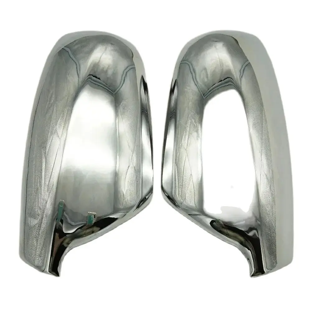 For 2004-2012 Peugeot 307 CC SW 407 Door Side Wing Mirror Chrome Cover Rear View Cap Accessories 2pcs per Set Car Stying