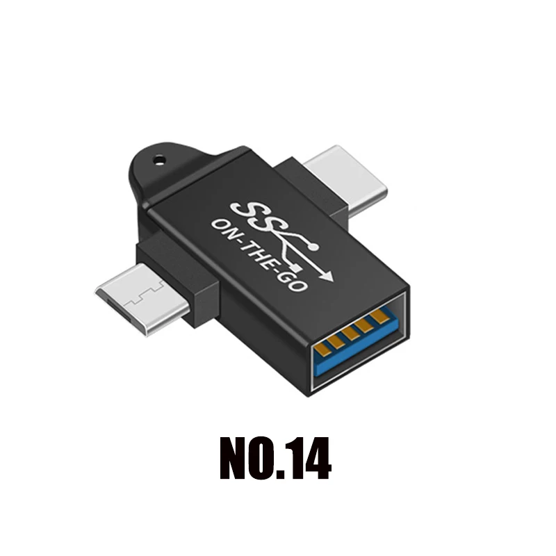 1pcs Micro usb3.0 90/180 Degree Right Angle USB 3.1 Type C Male To Female USBC female to female male to male Converter Adapter