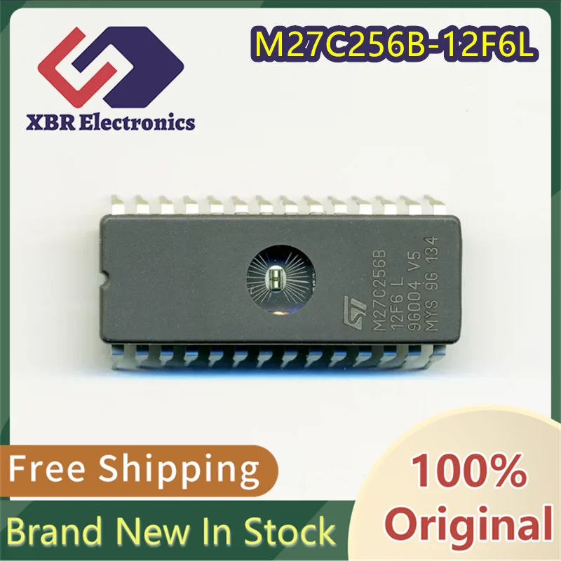 

(1/10 piece) M27C256B-12F6L M27C256B DIP28 Package Memory Brand New Genuine In Stock Free Shipping